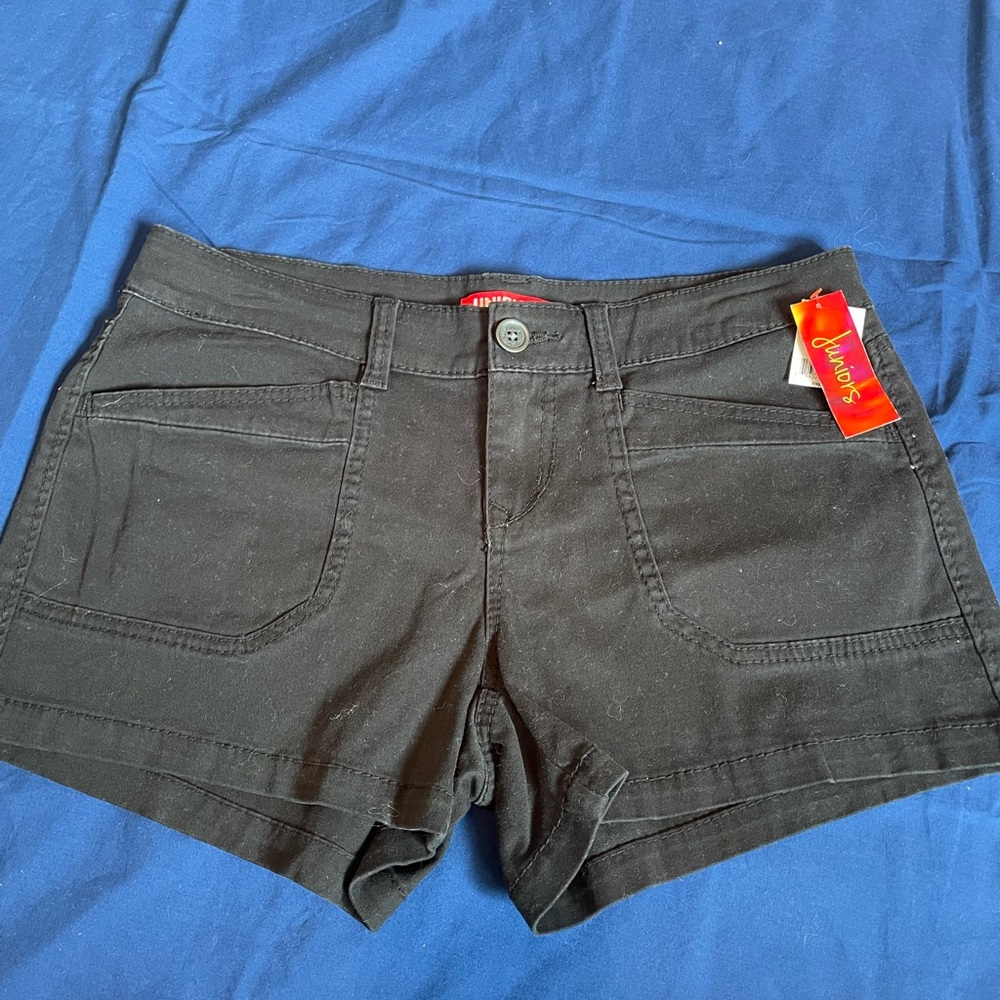 UNIONBAY Black Jean Shorts Classic Style